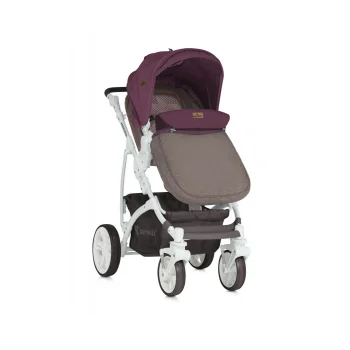 Lorelli kolica za bebe Arizona + Pram body+ Bag Beige Red 2018-3 Lorelli kolica za bebe Arizona + Pram body+ Bag Beige Red 2018-3